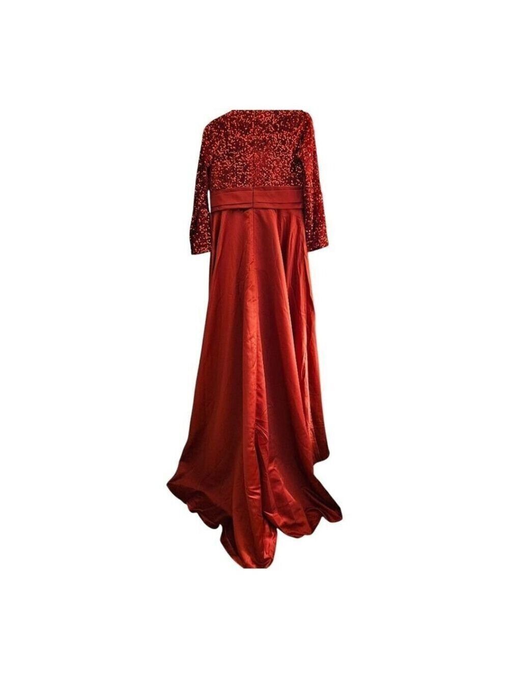 LanTing Wedding Dress, M, Red - Picture 14 of 14